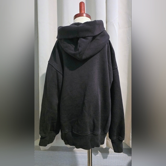 GAP Kid's Black Hoodie With Pockets - Picture 3 of 4